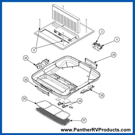 dometic air distribution box installation|dometic ac replacement parts.